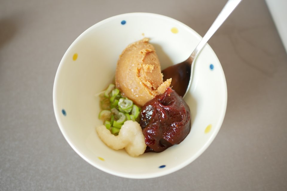 サムギョプサルの味噌タレ