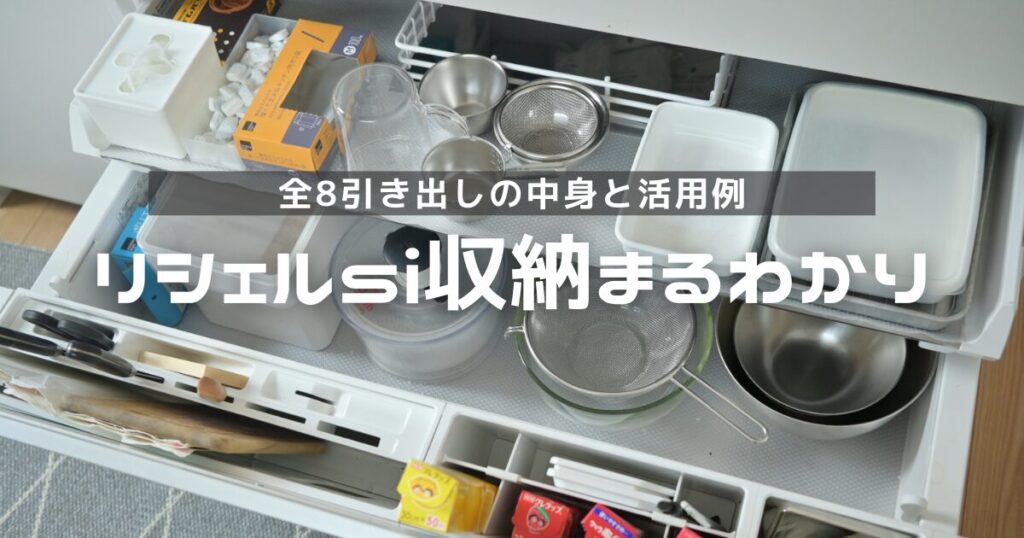 リシェルsi　引き出しの収納実例