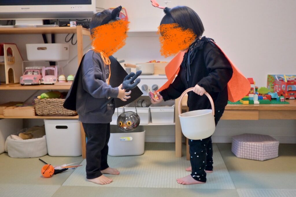 ハロウィンお菓子探しゲーム