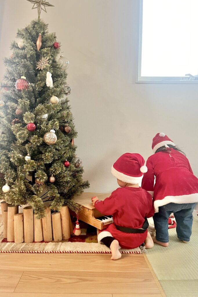 子どものサンタ衣装