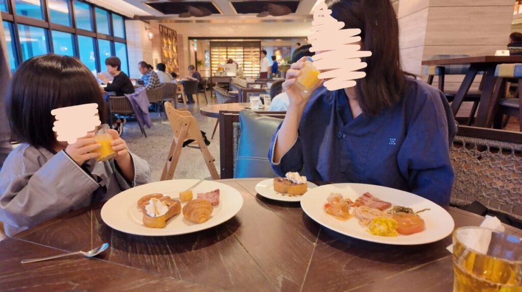 フサキビーチリゾートホテル　朝食ビュッフェレストラン