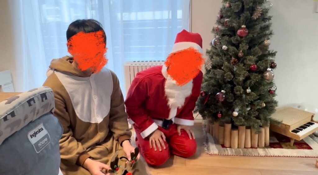 パパサンタのサプライズ失敗