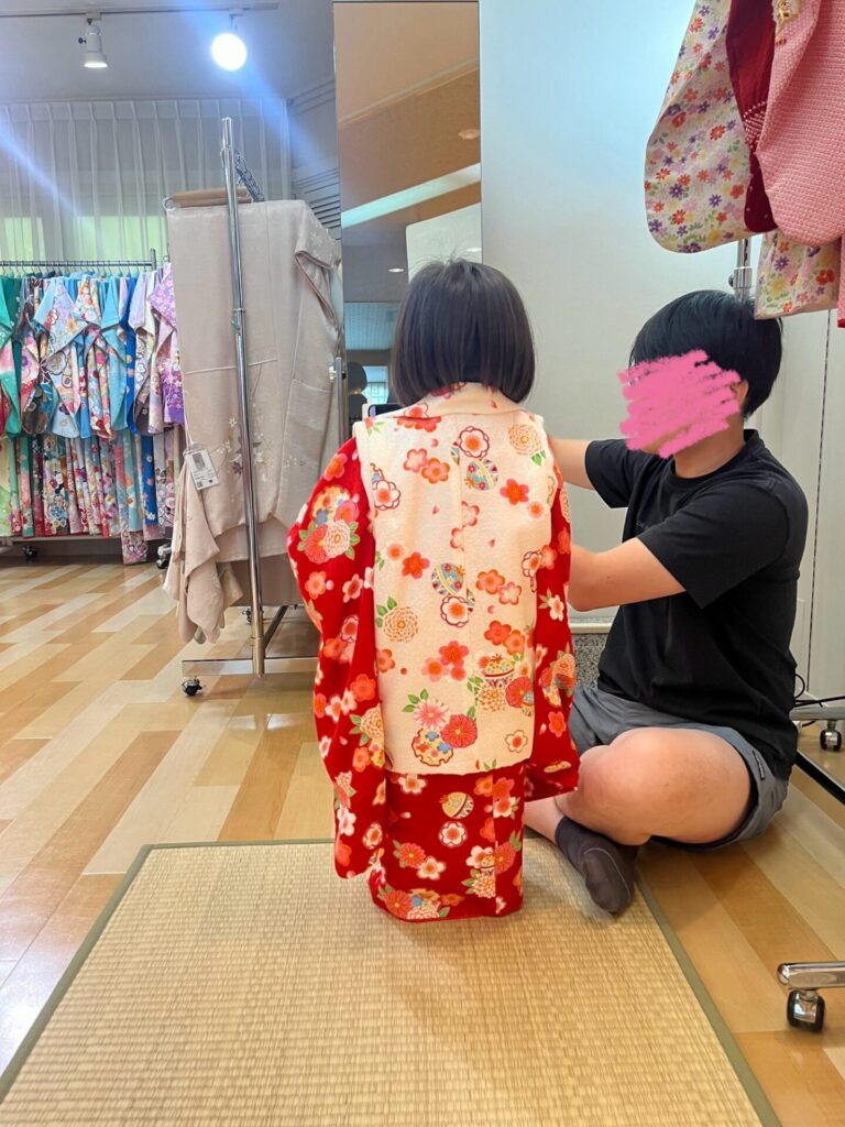 寒川神社七五三の衣装選び
