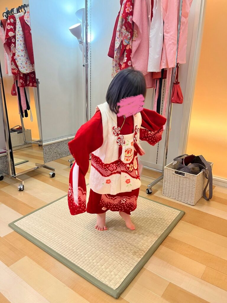 寒川神社七五三の衣装選び
