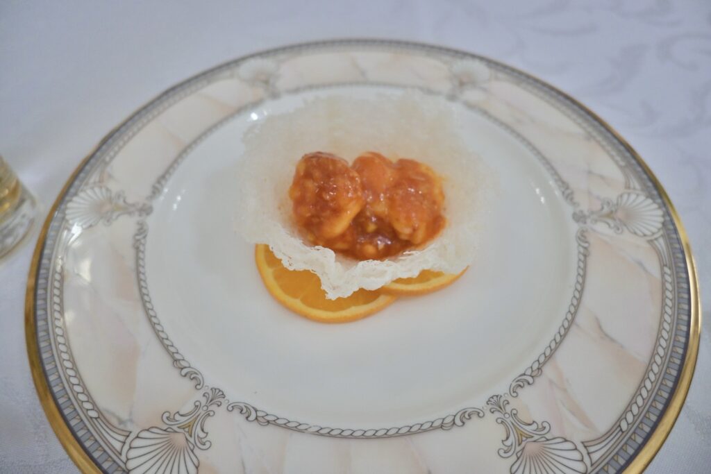 寒川神社　参集殿の中華懐石コース