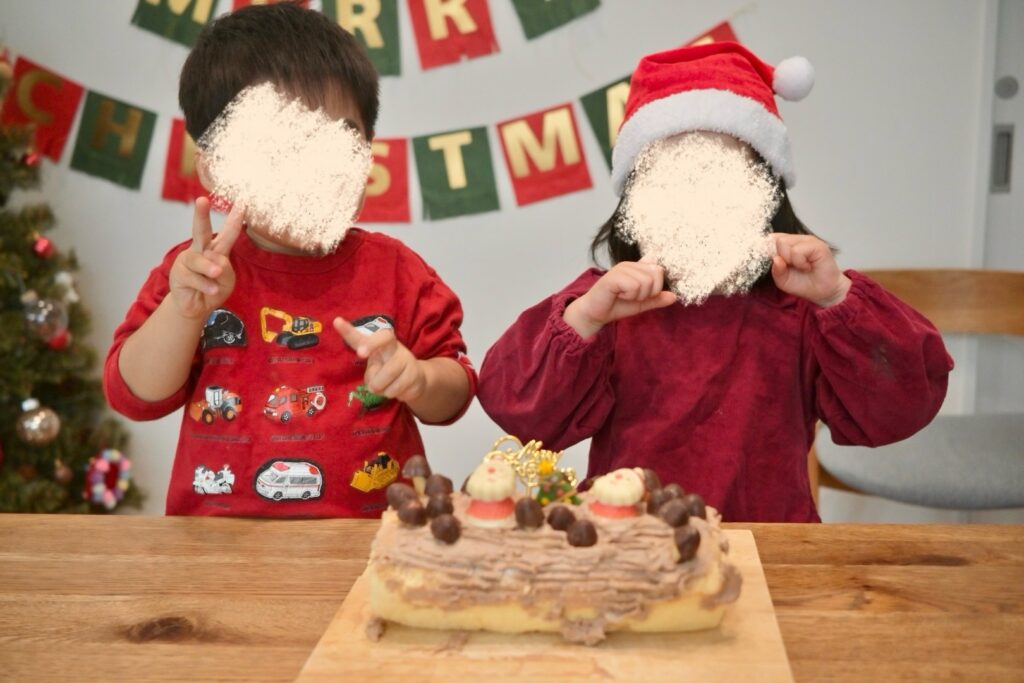 3歳児とのクリスマスパーティー