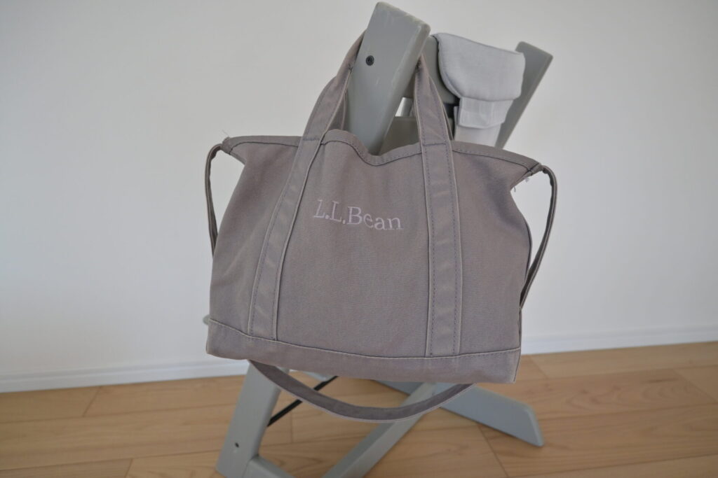 L.L.Bean グローサリートートのサイズ感