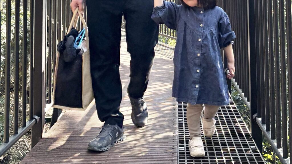 無印良品ジュートバッグ手持ち