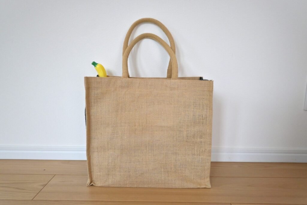 無印良品ジュートバッグ