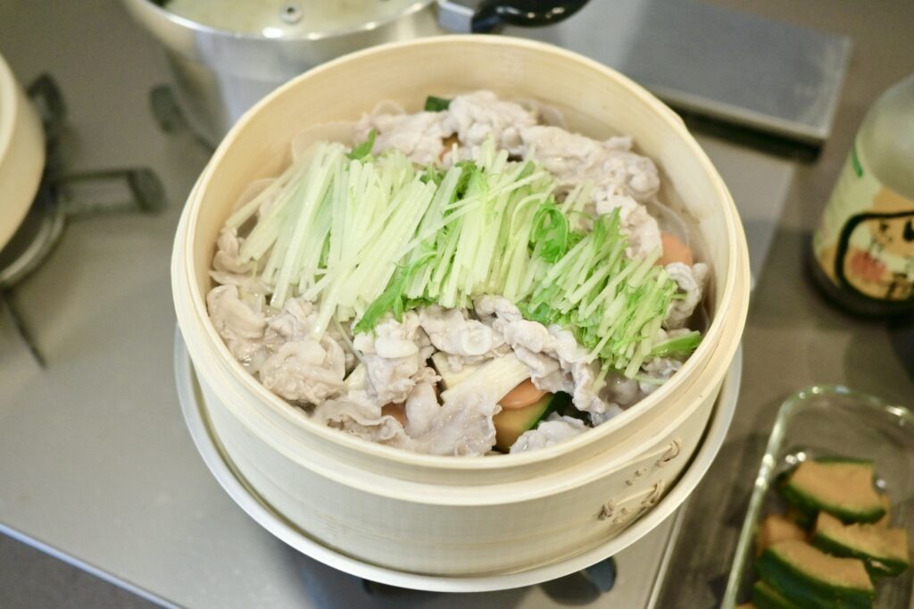 無印良品せいろで簡単ごはん