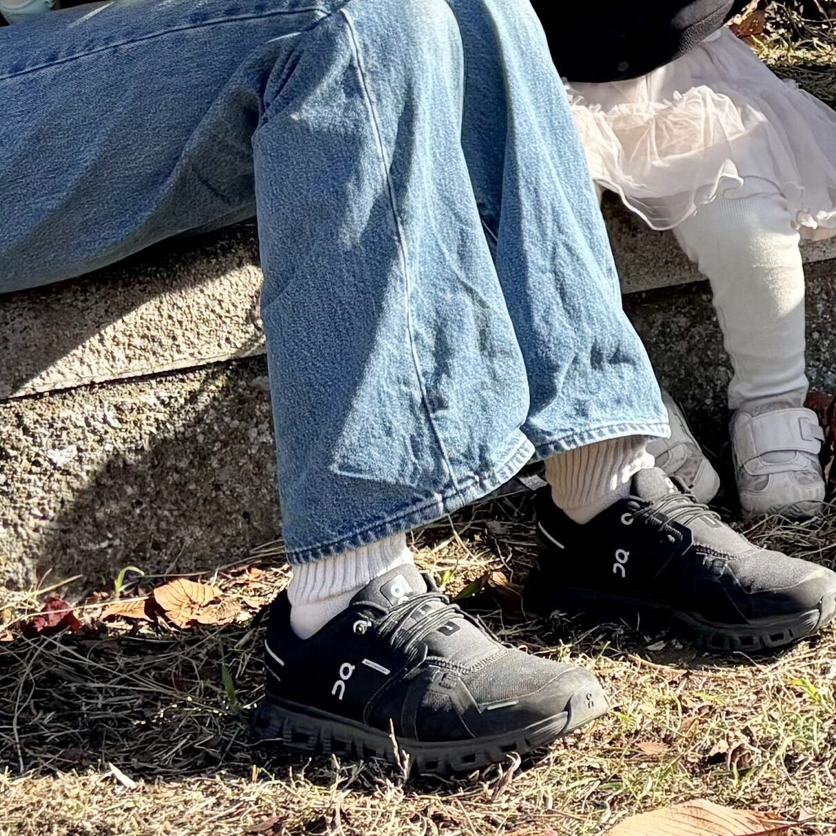 On Cloud 6 Waterproofレディース着用写真