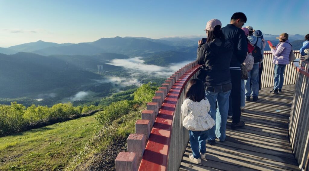 トマムのCloud Walk