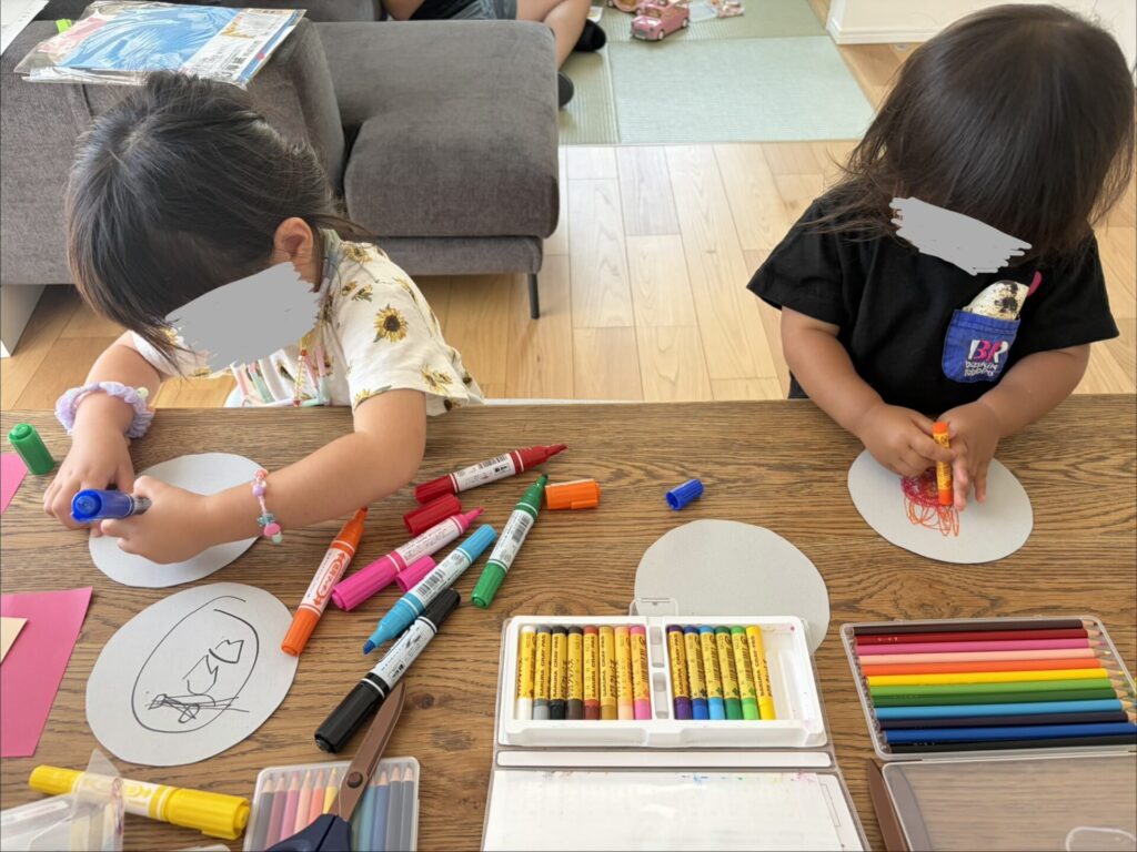 子供と楽しむ手作りお面