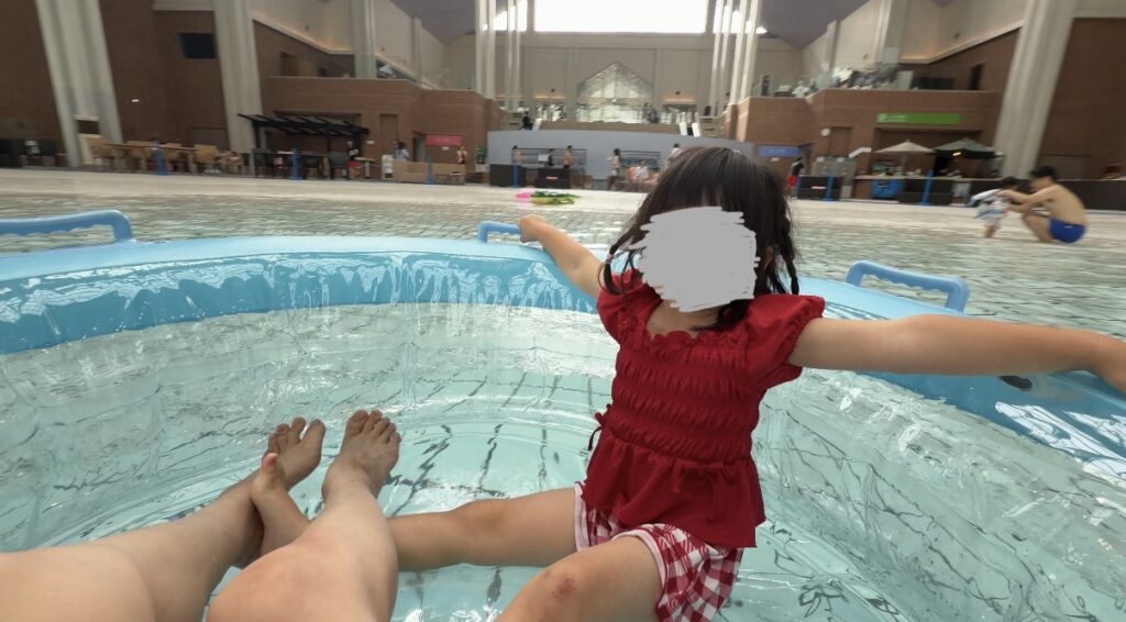 トマム　ミナミナビーチのレンタル浮き輪