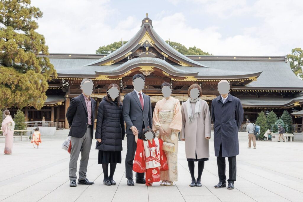 寒川神社 七五三写真