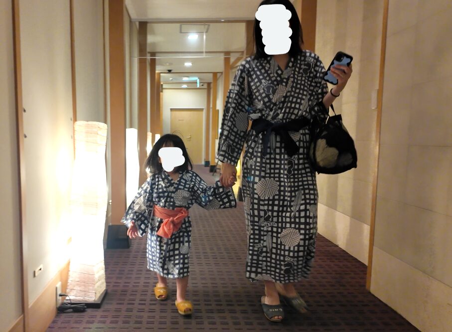 観月苑　子ども用浴衣