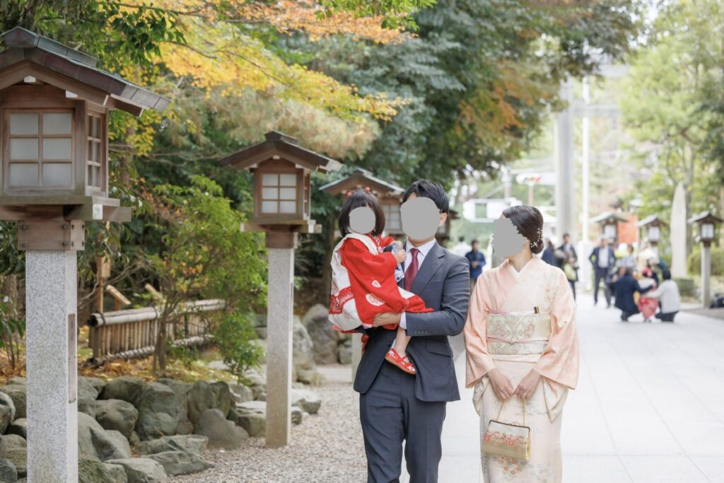 寒川神社 七五三写真