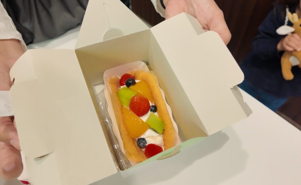 六花亭帯広本店のケーキ