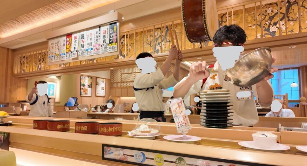 なごやか亭名物のいくら寿司
