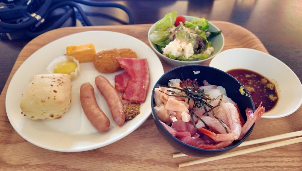 観月苑　朝食ビュッフェ