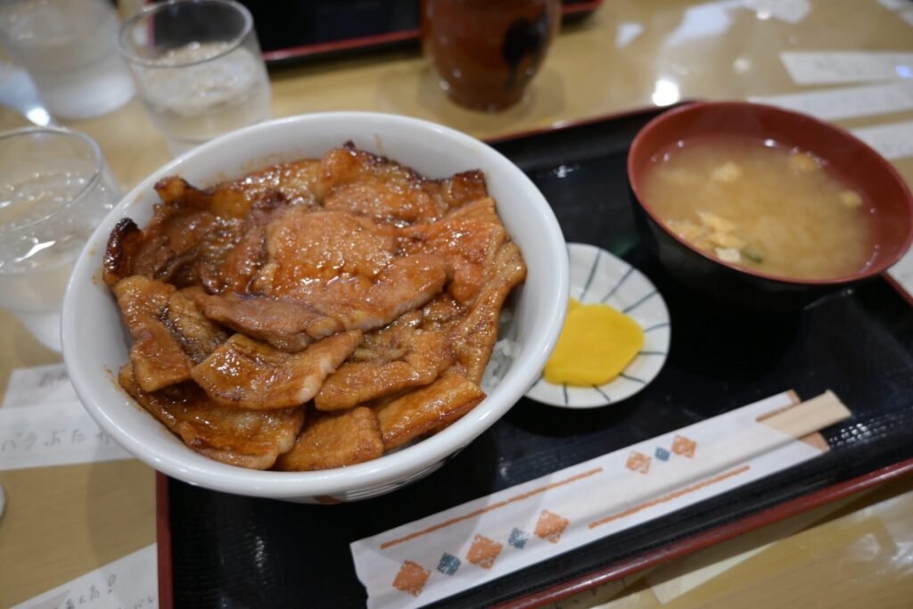 帯広名物豚丼のとん田