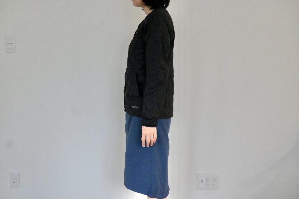 モンベル スペリオダウン サイズ感