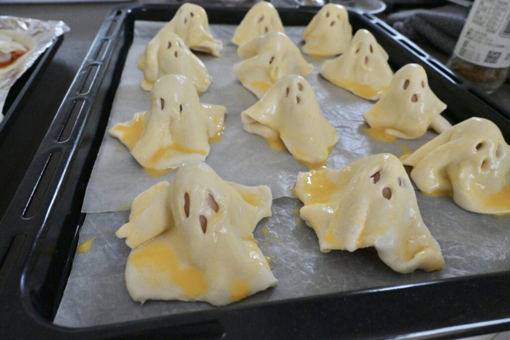 ハロウィン おばけパイ